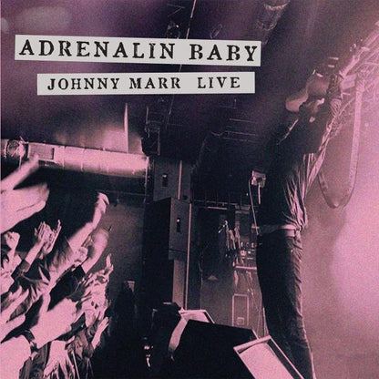 Adrenalin Baby (Deluxe Pink / Black Splatter Edition) - Johnny Marr [Colour Vinyl]