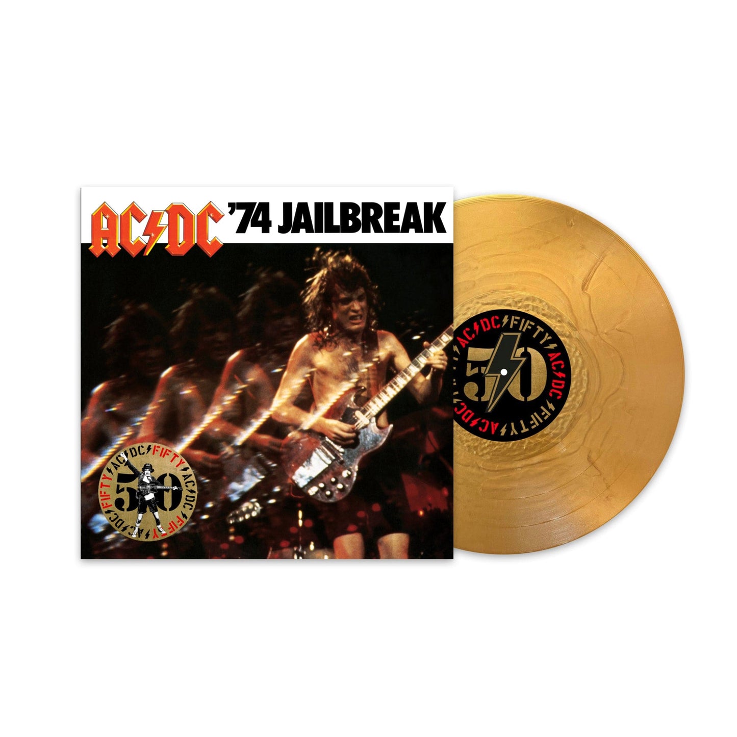 '74 Jailbreak (50th Anniversary Gold Edition) - AC/DC [Colour Vinyl]