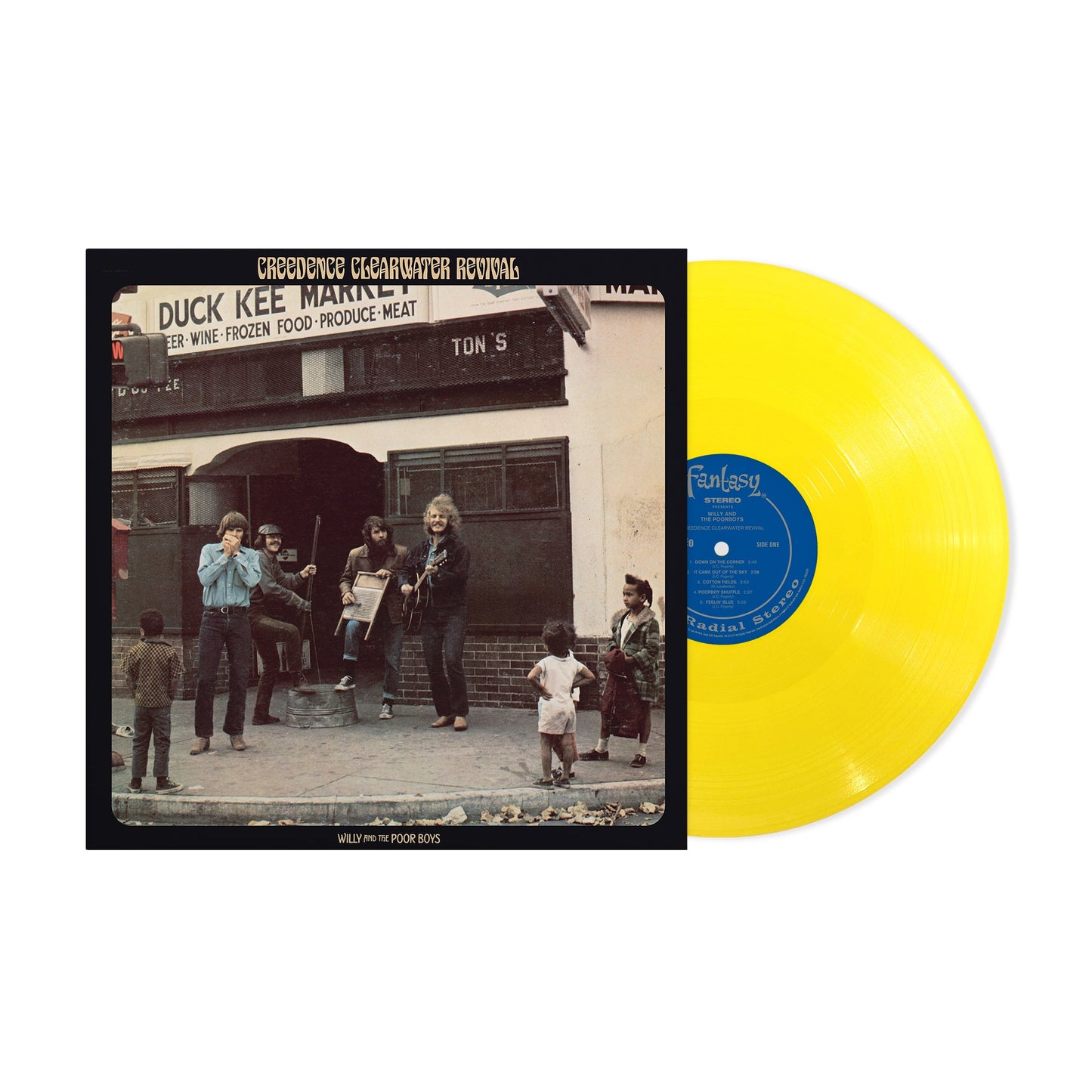 Willy and the Poor Boys (Opaque Canary Yellow Edition) - Creedence Clearwater Revival [Colour Vinyl]
