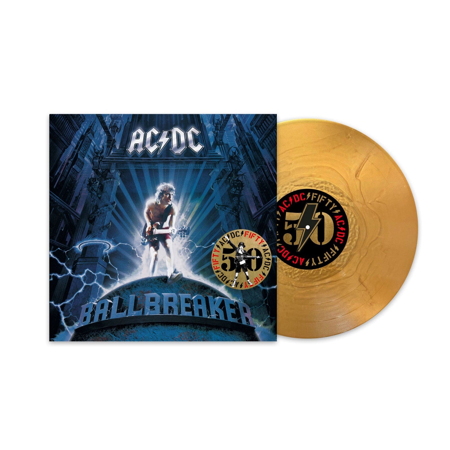 Ballbreaker (50th Anniversary Gold Edition) - AC/DC [Colour Vinyl]