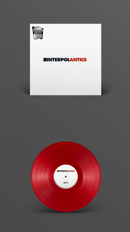 Antics (20th Anniversary Red Vinyl Edition) - Interpol [Colour Vinyl]