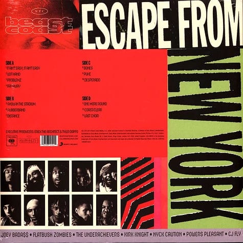 Escape From New York (RSD Black Friday 2023) - Beast Coast [Colour Vinyl]