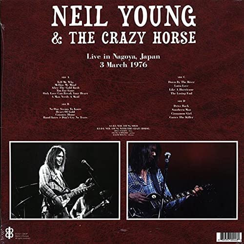 Neil Young - Live In Nagoya, Japan, 3rd March 1976 [VINYL]