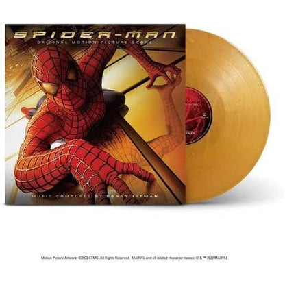 Spider-Man (Gold Edition) Soundtrack  - Danny Elfman [Colour Vinyl]