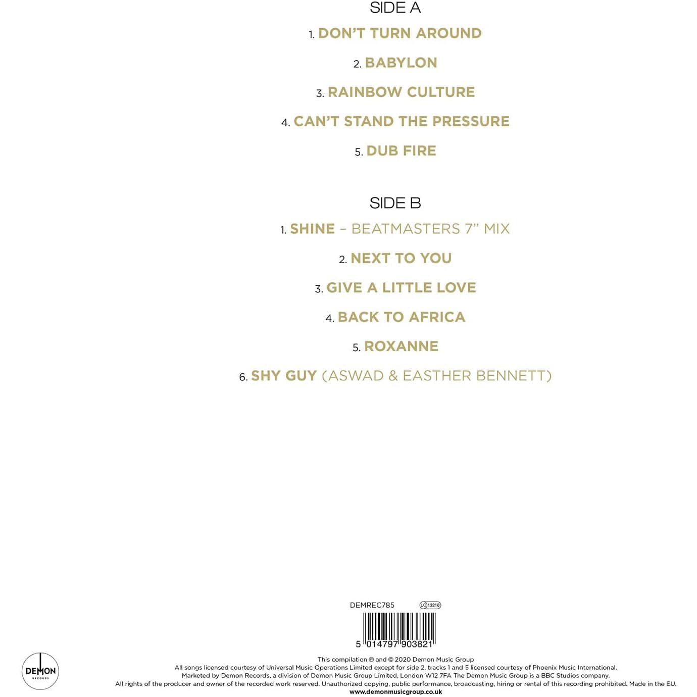 GOLD - ASWAD [VINYL]