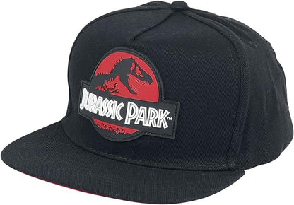 Jurassic Park Red logo Black Cap [Hat]