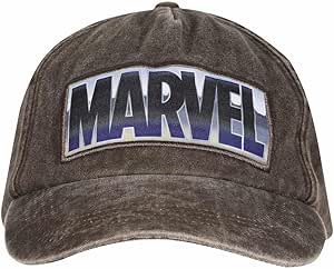 Marvel Casquette Hip hop Vintage Wash Logo Cap [Hat]