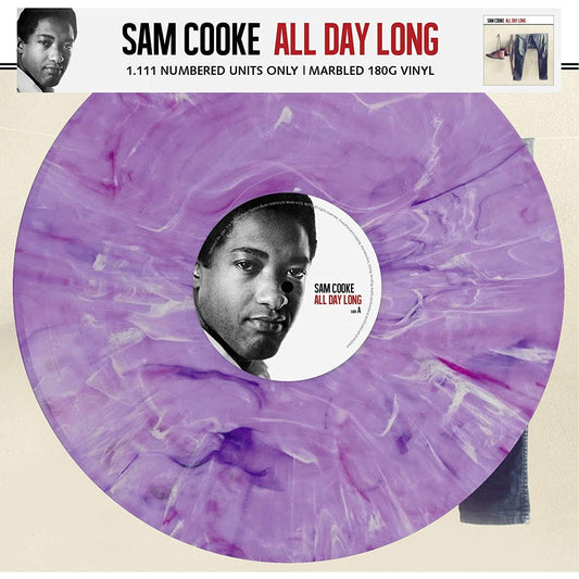 Sam Cooke (Marble Effect Edition) - All Day Long [Colour Vinyl]