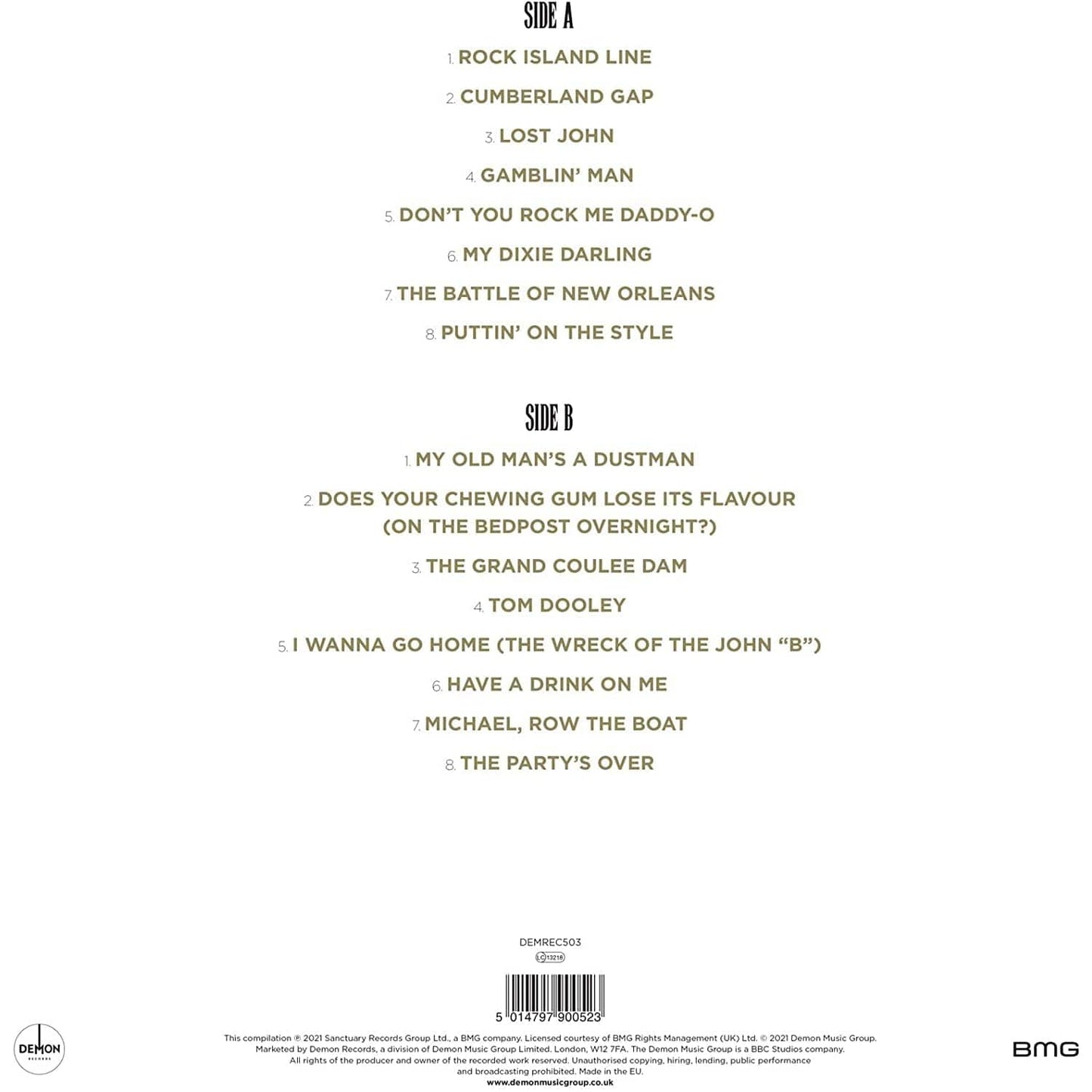 Lonnie Donegan & His Skiffle Group - Gold [VINYL]