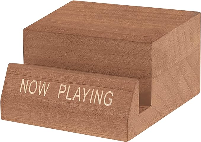 Vinyl Tonic 'NOW PLAYING' Wooden Vinyl Record Stand [Accessories]