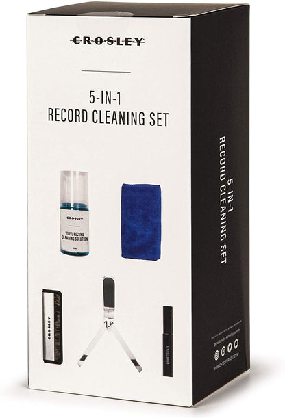 Crosley AC1024A 5-in-1 Record Cleaning Kit  [Accessories]