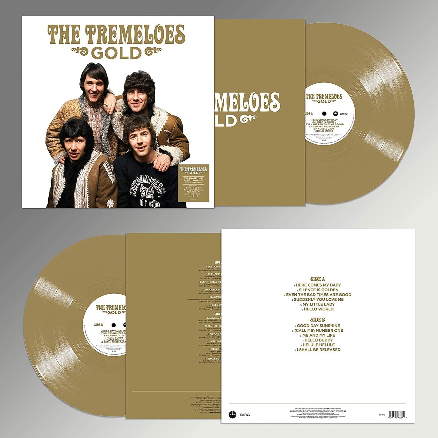 GOLD - The Tremeloes [Colour Vinyl]
