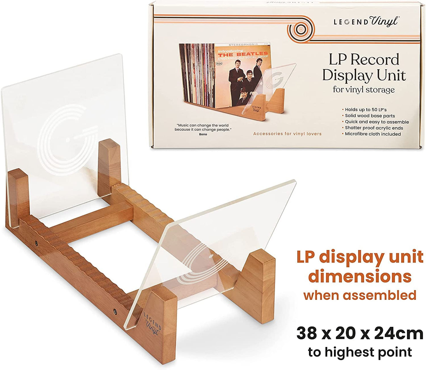 Legend Vinyl Record Display Shelf Unit [Accessories]