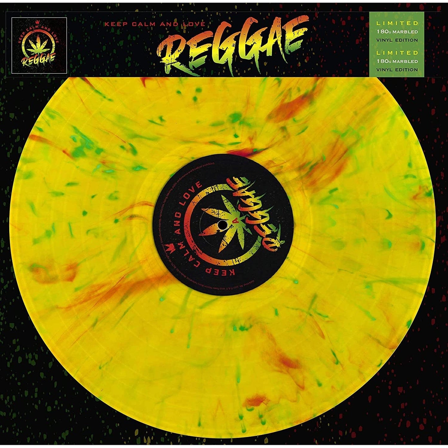 Keep Calm & Love Reggae - Various Artists [Colour Vinyl]