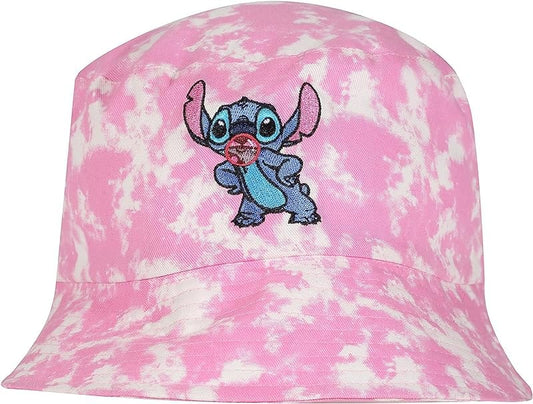 Disney Lilo and Stitch Adult Unisex Pink Bucket [Hat]