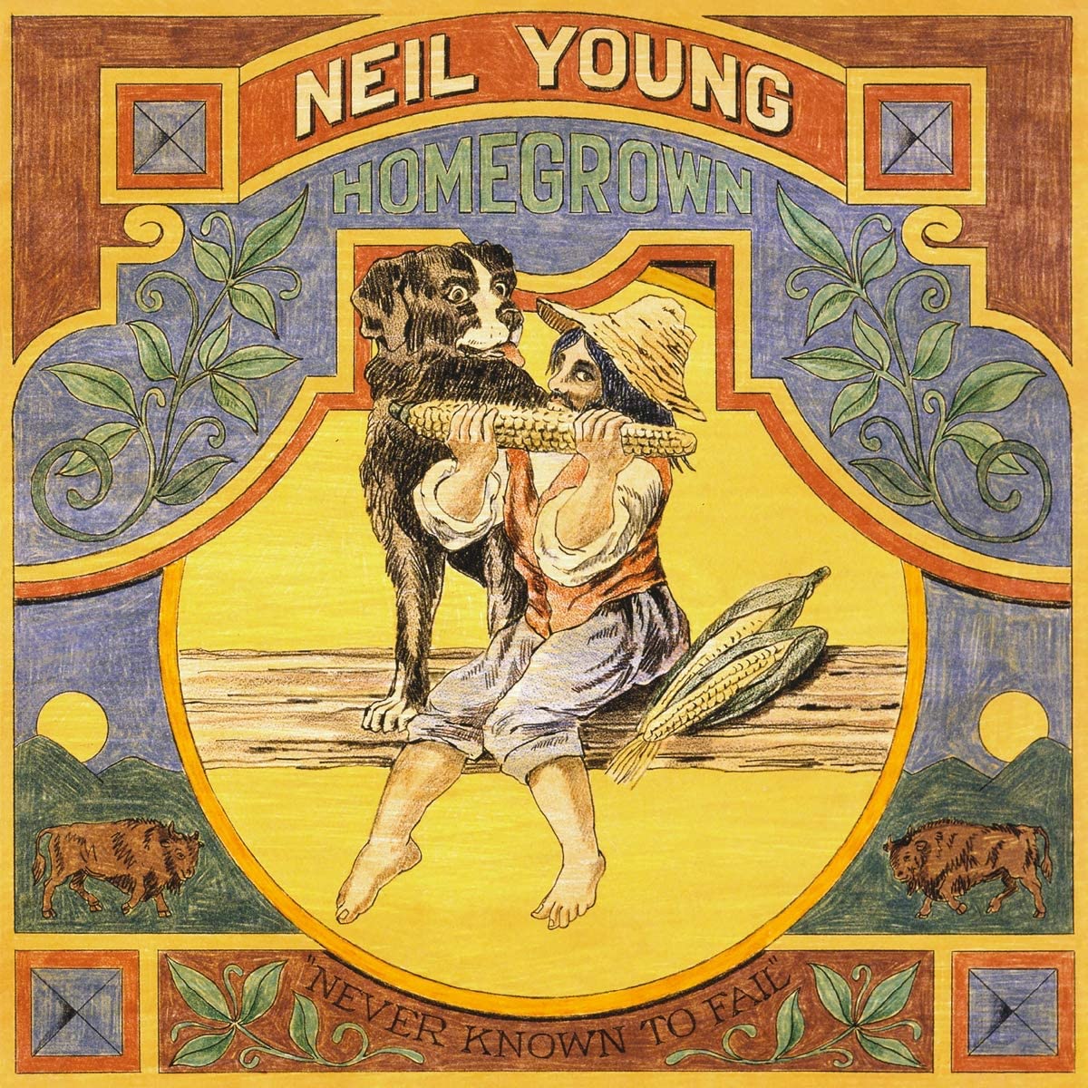 NEIL YOUNG:- HOMEGROWN LP [VINYL]