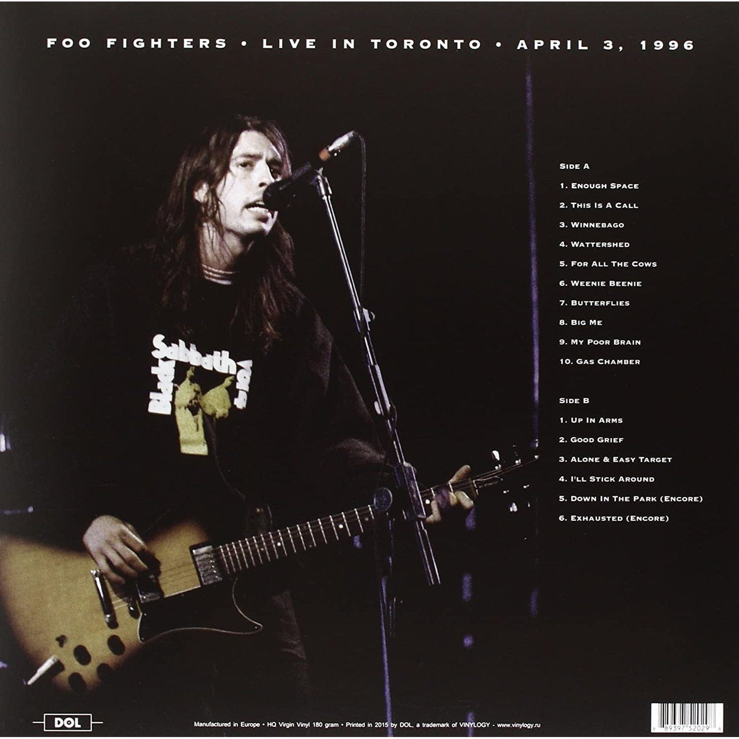 FOO FIGHTERS - Live in Toronto - April 3, 1996 [VINYL]