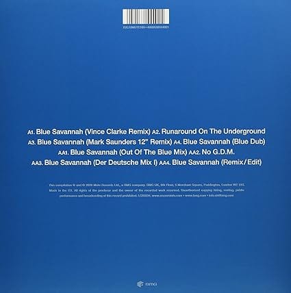 Erasure (RSD 2020) - Blue Savannah [Colour Vinyl]