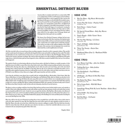 ESSENTIAL DETROIT BLUES - VARIOUS ARTISTS [VINYL]