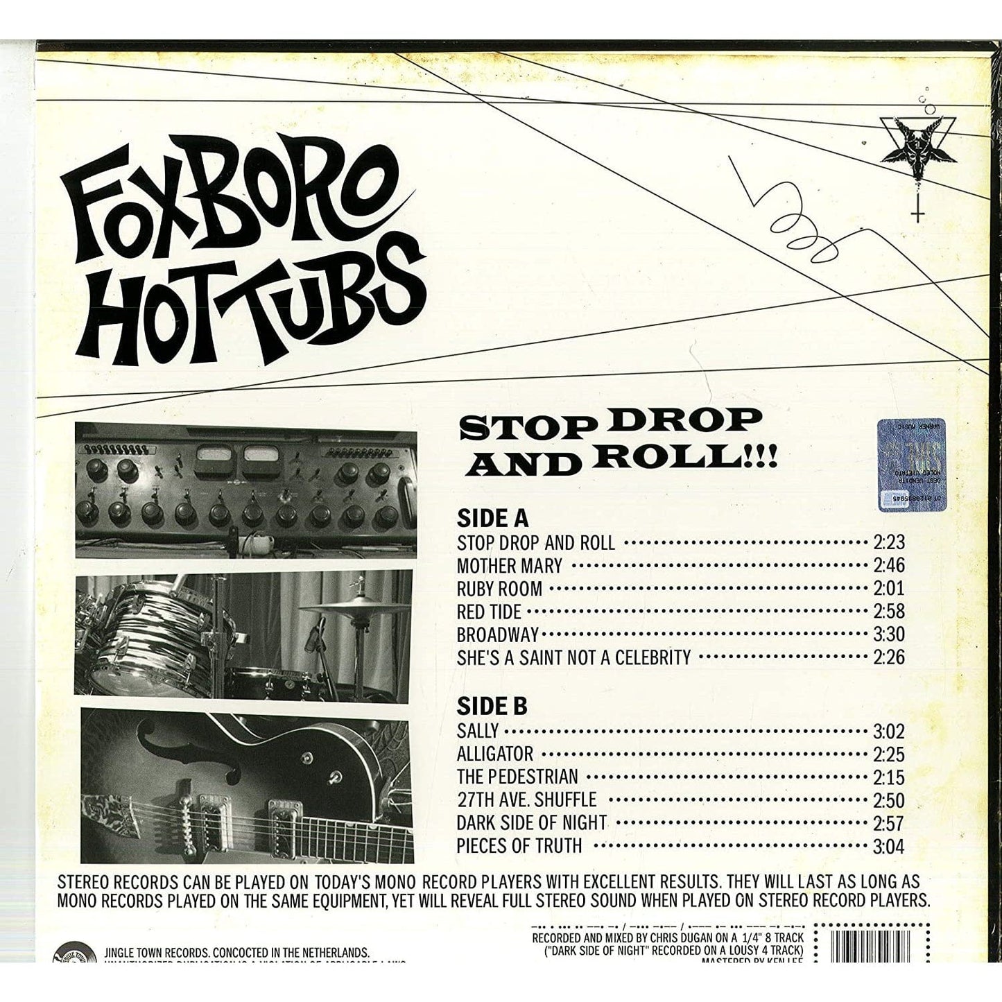 STOP, DROP AND ROLL - FOXBORO HOTTUBS