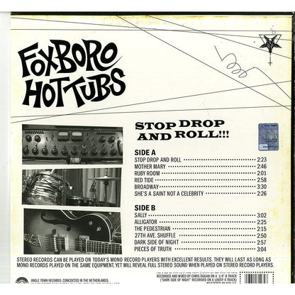 STOP, DROP AND ROLL - FOXBORO HOTTUBS