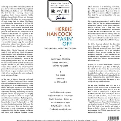 Takin' off - Herbie Hancock [VINYL]