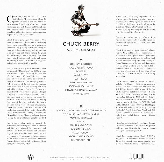 All Time Greatest - Chuck Berry [Colour Vinyl]