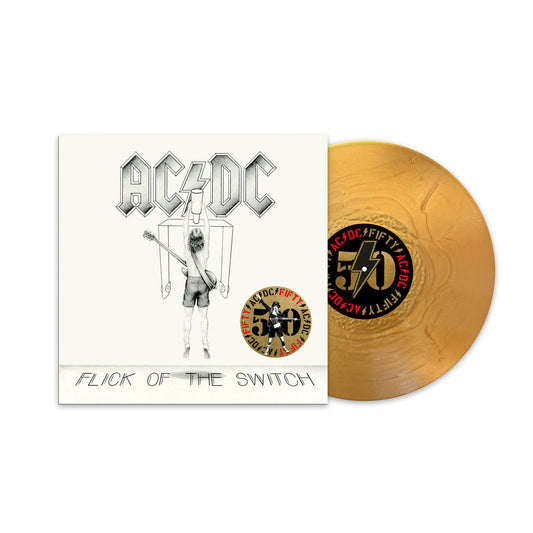 Flick The Switch (50th Anniversary Gold Edition): - AC/DC [Colour Vinyl]