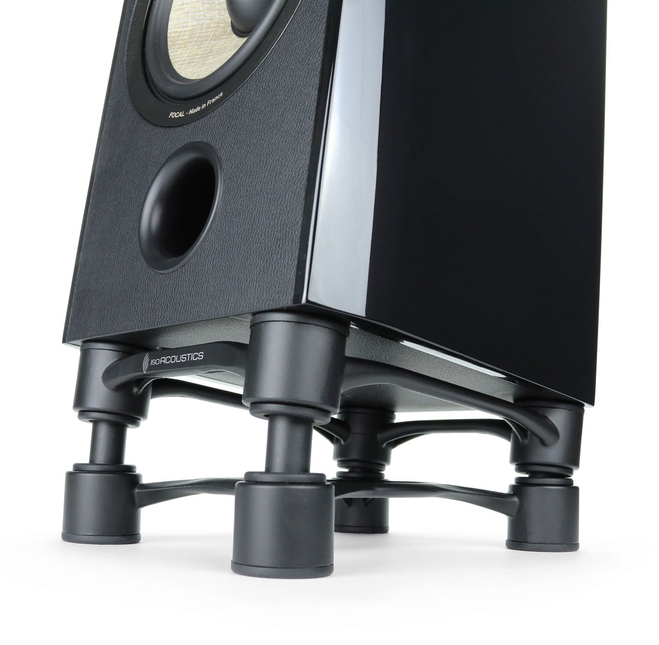 IsoAcoustics: Aperta 200 Speaker Isolation Stand - Silver / Pair