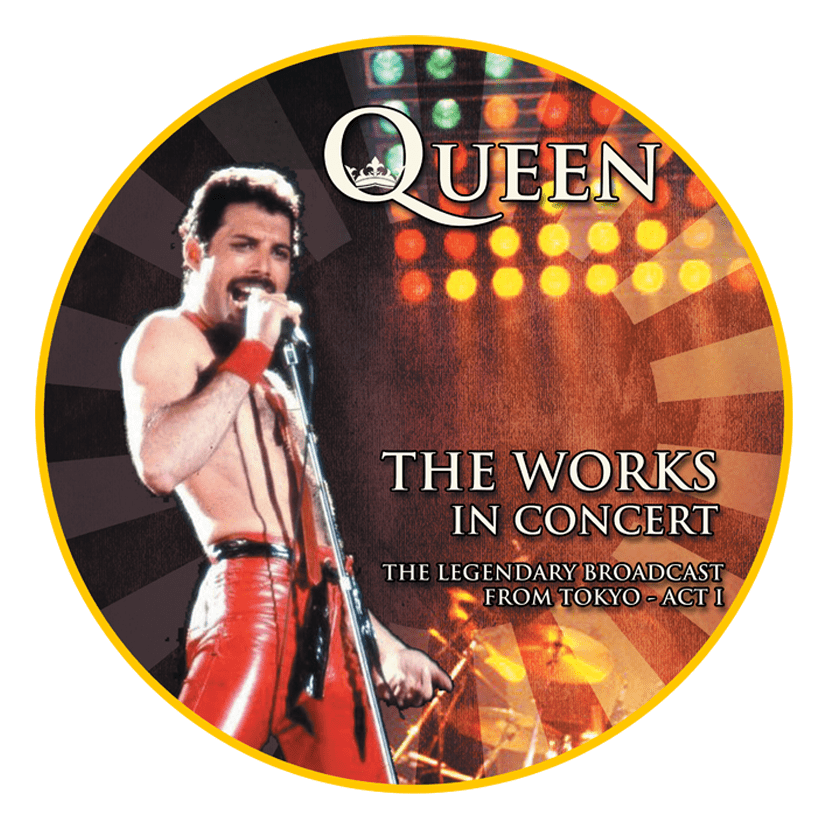The Works In Concert: The Legendary Broadcast From Tokyo - Act I (Picture Disc) - Queen [Colour Vinyl]