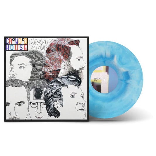 Gravity Stairs (Standard Cloudy Blue Edition) - Crowded House [Colour Vinyl]