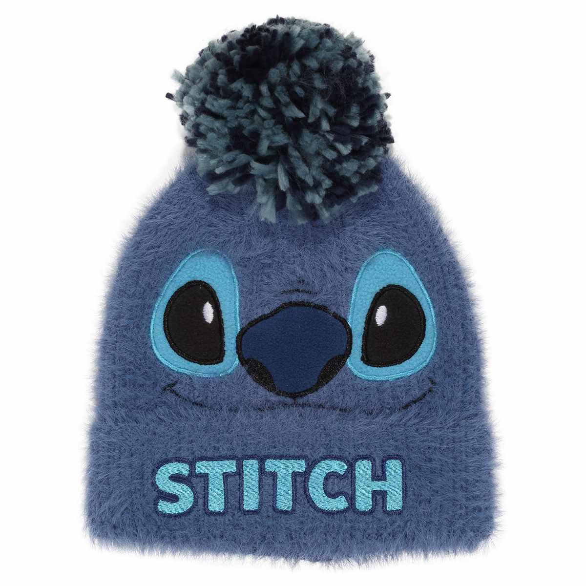 Disney Lilo and Stitch – Stitch Fluffy Pom Pom Beanie [Hat]