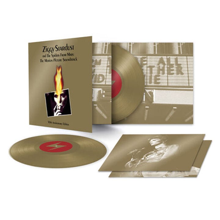 Ziggy Stardust and the Spiders From Mars: The Motion Picture Soundtrack (50th Anniversary Gold Edition) - David Bowie [Colour Vinyl]