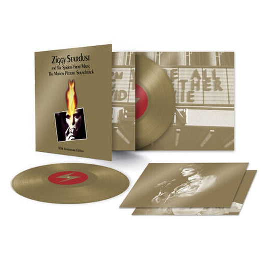 Ziggy Stardust and the Spiders From Mars: The Motion Picture Soundtrack (50th Anniversary Gold Edition) - David Bowie [Colour Vinyl]