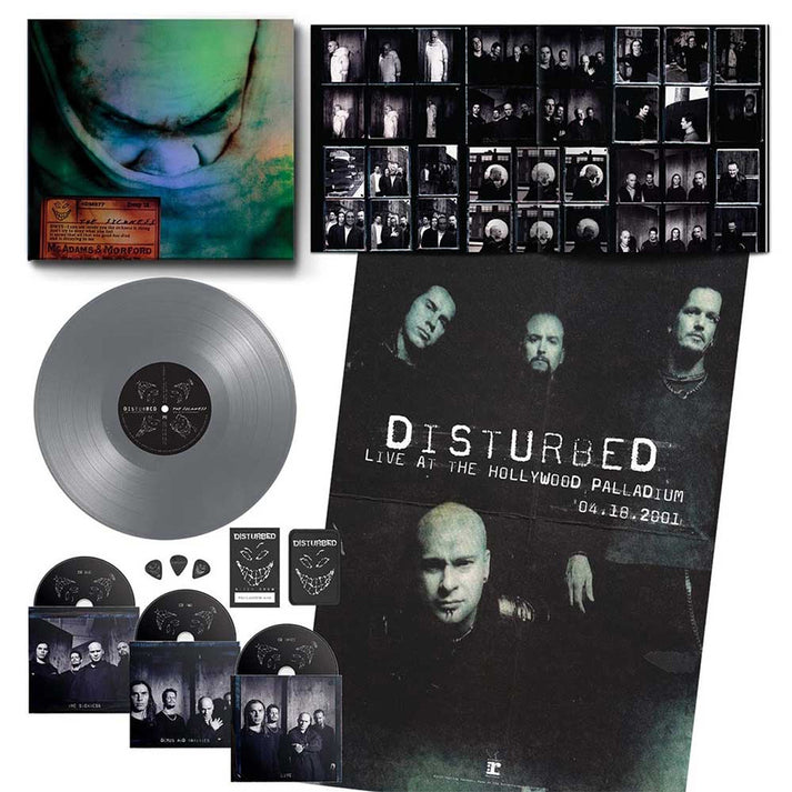 The Sickness (25th Anniversary Silver LP + 3CD Box Set) - Disturbed [VINYL]