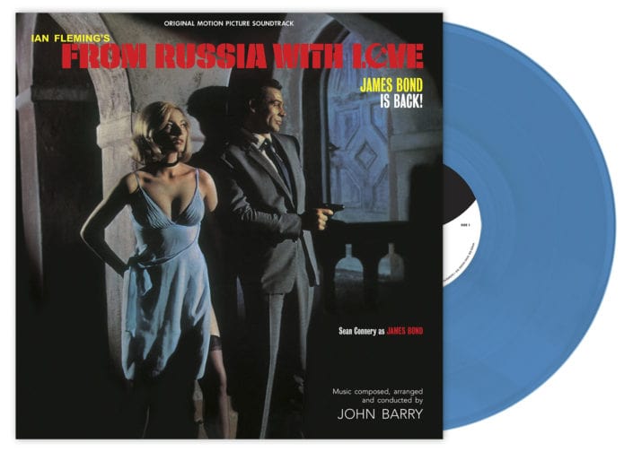 From Russia With Love Soundtrack (Cyan Blue Edition) - John Barry [Colour Vinyl]