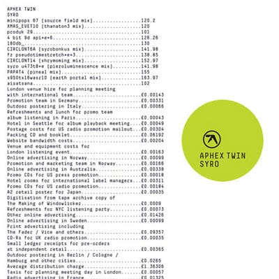 Syro - Aphex Twin [VINYL]