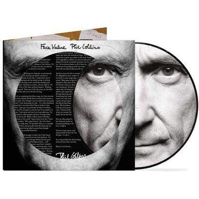 Face Value (Picture Disc) - Phil Collins [Colour Vinyl]