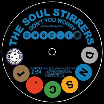 Don't You Worry/Memories of Her Love Keep Haunting Me:   - The Soul Stirrers & Spinners [VINYL]