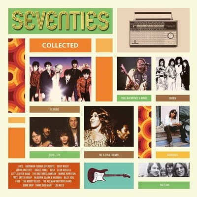 Seventies: Collected (Limited Transparent Red Edition) - Various Artists [Colour Vinyl]