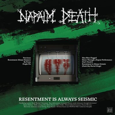 Resentment Is Always Seismic: A Final Throw of Throes - Napalm Death [VINYL]