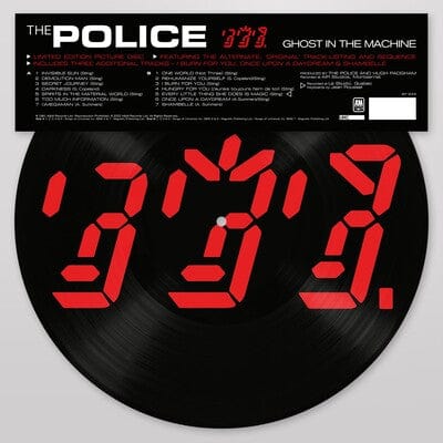 Ghost in the Machine: (Picture Disc) - The Police [Colour Vinyl]