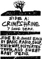 7 song demo/Berkeley sampler - Crimpshrine & Various Artists [VINYL]