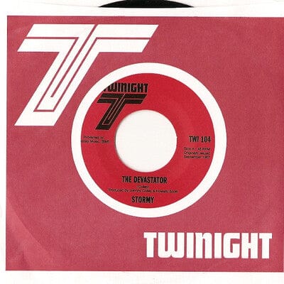 The devastator/I won't stop to cry - Stormy [VINYL]