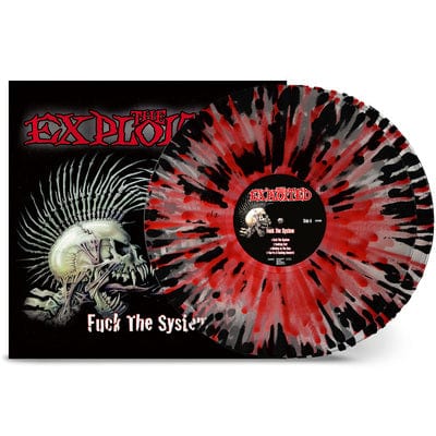 Fuck the System (Limited Red/Black Splatter Edition) - The Exploited [Colour Vinyl]