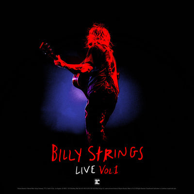 Billy Strings Live- Volume 1 - Billy Strings [VINYL]