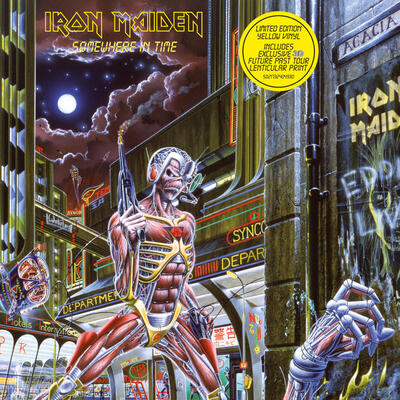 Somewhere In Time (Limited Edition Yellow Vinyl with Tour Lenticular) - Iron Maiden [Colour Vinyl]