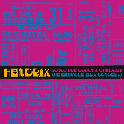 Songs for Groovy Children: The Fillmore East Concerts (Black Friday 2024) - Jimi Hendrix [Colour Vinyl]