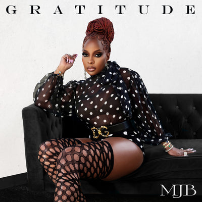 Gratitude (Silver & White Swirl Edition) - Mary J. Blige [Colour Vinyl]