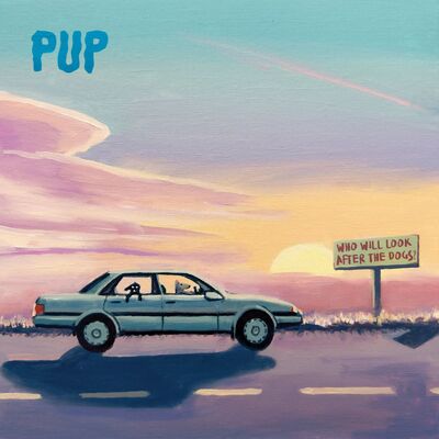 Who Will Look After the Dogs? (Purple Smoke with Black, Orange & Pink Splatter)- PUP [Colour Vinyl]